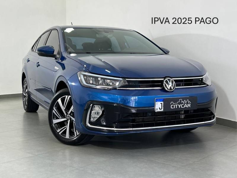 VOLKSWAGEN - VIRTUS - 2023/2024 - Azul - R$ 122.900,00